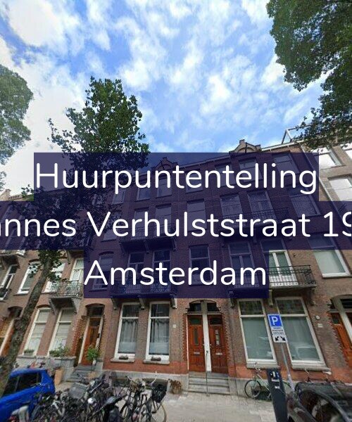 Foto gevel Huurpuntentelling voor Johannes Verhulststraat 196-2, Amsterdam