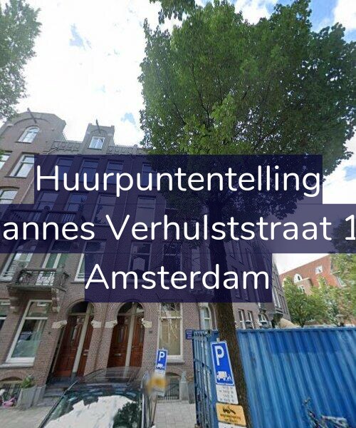 Foto gevel Huurpuntentelling voor Johannes Verhulststraat 161, Amsterdam