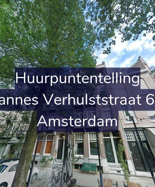 Foto gevel Huurpuntentelling voor Johannes Verhulststraat 66-2, Amsterdam