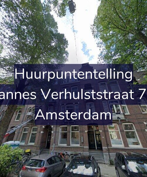Foto gevel Huurpuntentelling voor Johannes Verhulststraat 79-3, Amsterdam