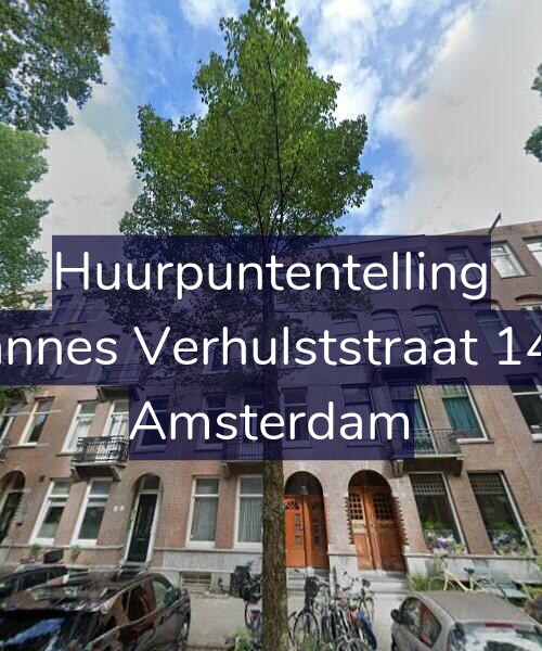 Foto gevel Huurpuntentelling voor Johannes Verhulststraat 148-2, Amsterdam