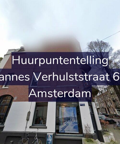 Foto gevel Huurpuntentelling voor Johannes Verhulststraat 67-1, Amsterdam