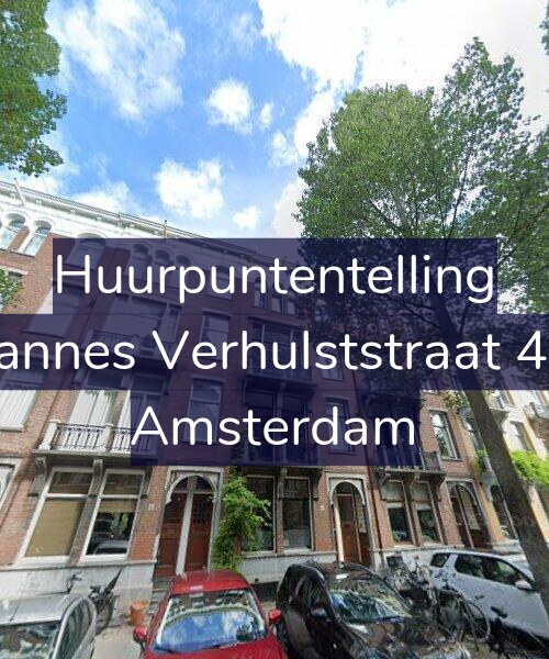 Foto gevel Huurpuntentelling voor Johannes Verhulststraat 40-2, Amsterdam