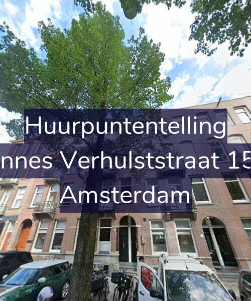Foto gevel Huurpuntentelling voor Johannes Verhulststraat 152-H, Amsterdam