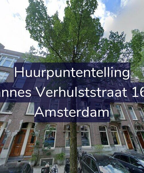 Foto gevel Huurpuntentelling voor Johannes Verhulststraat 165-2, Amsterdam