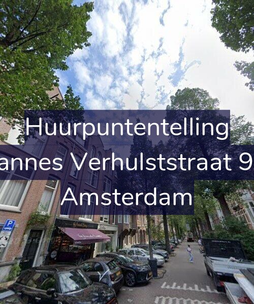 Foto gevel Huurpuntentelling voor Johannes Verhulststraat 92-2, Amsterdam