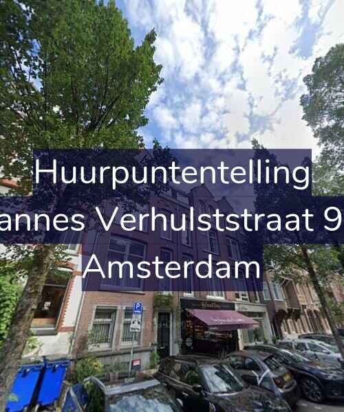 Foto gevel Huurpuntentelling voor Johannes Verhulststraat 98-2, Amsterdam