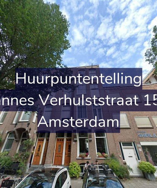 Foto gevel Huurpuntentelling voor Johannes Verhulststraat 158-2, Amsterdam