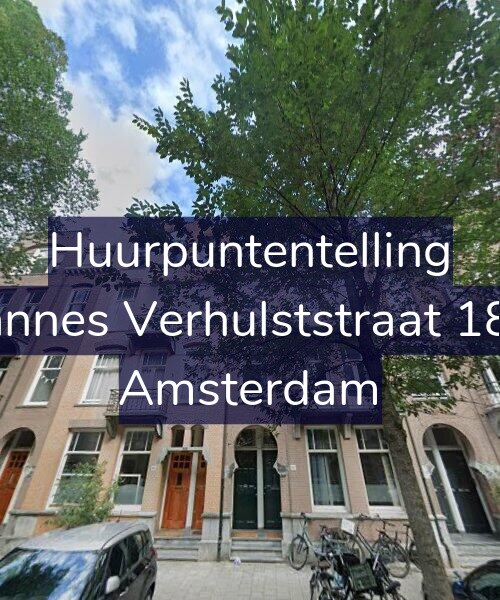 Foto gevel Huurpuntentelling voor Johannes Verhulststraat 182-2, Amsterdam