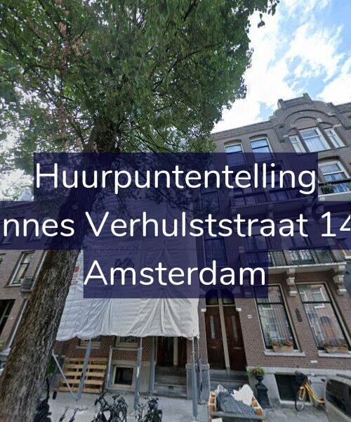 Foto gevel Huurpuntentelling voor Johannes Verhulststraat 143-B, Amsterdam
