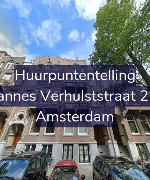 Foto gevel Huurpuntentelling voor Johannes Verhulststraat 22-H, Amsterdam