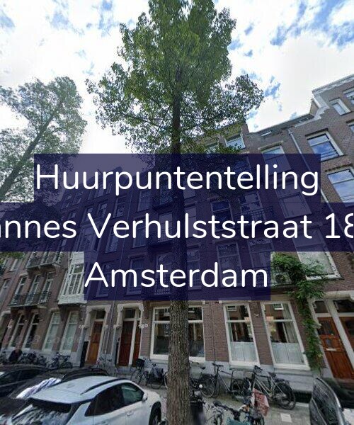 Foto gevel Huurpuntentelling voor Johannes Verhulststraat 185-3, Amsterdam