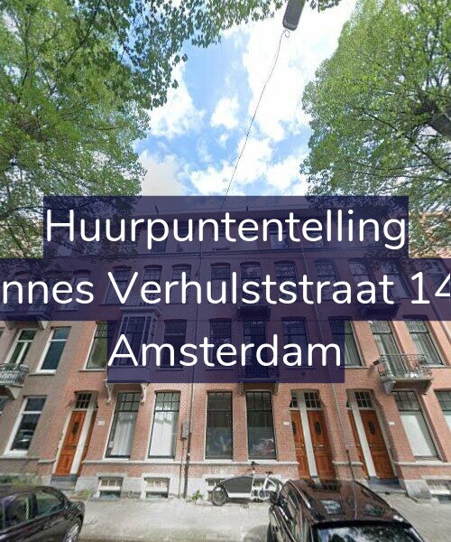 Foto gevel Huurpuntentelling voor Johannes Verhulststraat 140-H, Amsterdam
