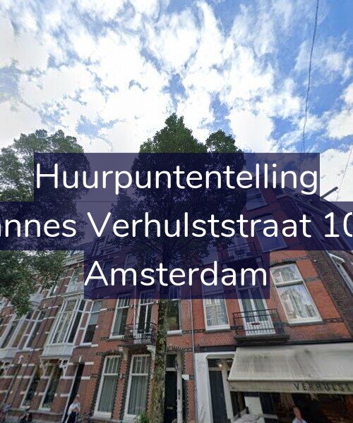Foto gevel Huurpuntentelling voor Johannes Verhulststraat 103-2, Amsterdam