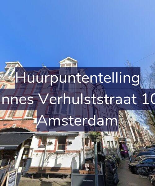 Foto gevel Huurpuntentelling voor Johannes Verhulststraat 104-1, Amsterdam