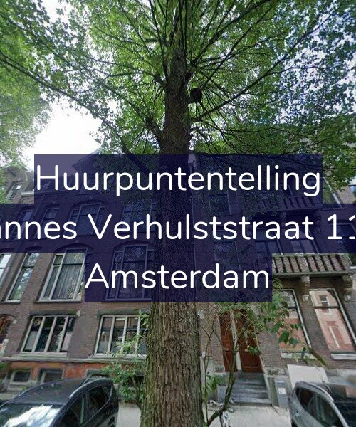 Foto gevel Huurpuntentelling voor Johannes Verhulststraat 113-2, Amsterdam