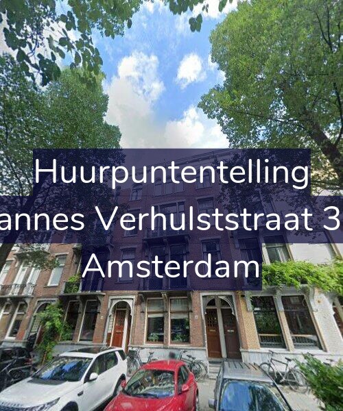 Foto gevel Huurpuntentelling voor Johannes Verhulststraat 38-2, Amsterdam