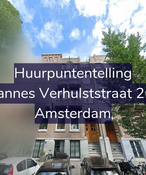 Foto gevel Huurpuntentelling voor Johannes Verhulststraat 26-H, Amsterdam