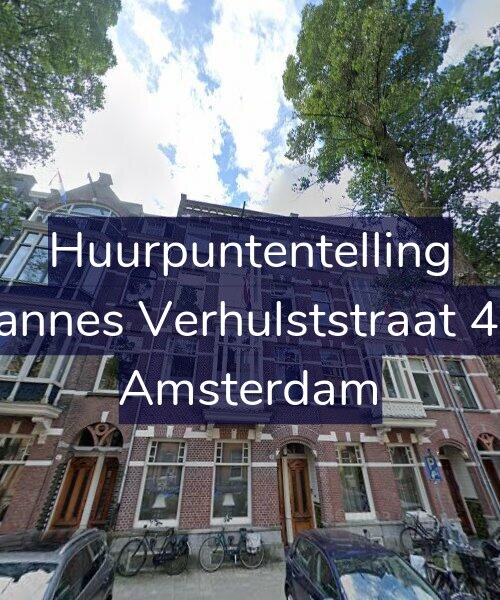 Foto gevel Huurpuntentelling voor Johannes Verhulststraat 49-2, Amsterdam