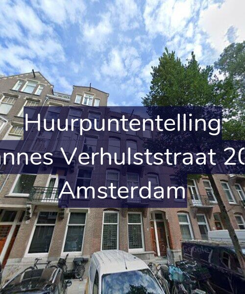 Foto gevel Huurpuntentelling voor Johannes Verhulststraat 204-2, Amsterdam