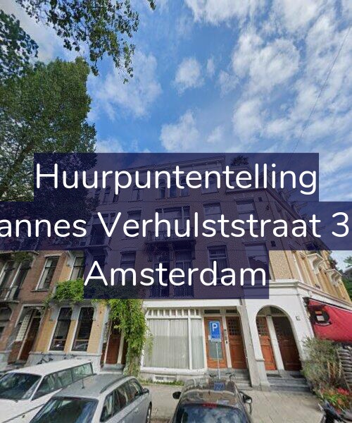 Foto gevel Huurpuntentelling voor Johannes Verhulststraat 34-1, Amsterdam