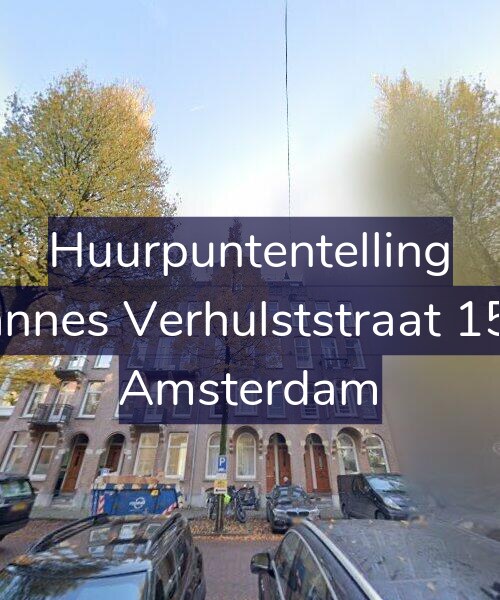 Foto gevel Huurpuntentelling voor Johannes Verhulststraat 155-3, Amsterdam