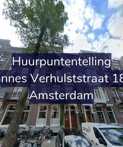 Foto gevel Huurpuntentelling voor Johannes Verhulststraat 187-2, Amsterdam