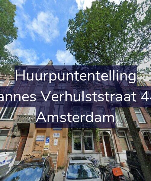 Foto gevel Huurpuntentelling voor Johannes Verhulststraat 44-H, Amsterdam