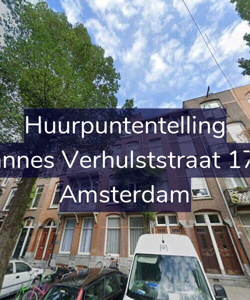 Foto gevel Huurpuntentelling voor Johannes Verhulststraat 174-2, Amsterdam