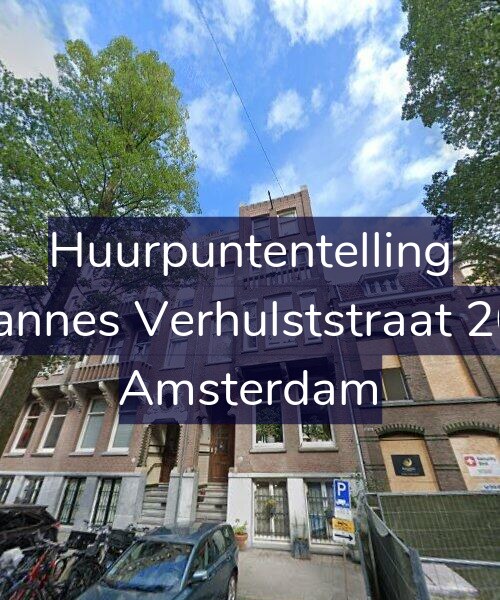 Foto gevel Huurpuntentelling voor Johannes Verhulststraat 20-H, Amsterdam