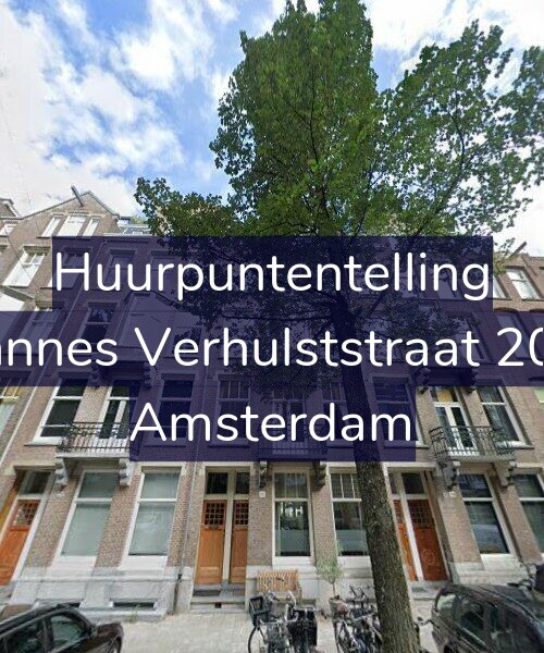 Foto gevel Huurpuntentelling voor Johannes Verhulststraat 208-2, Amsterdam