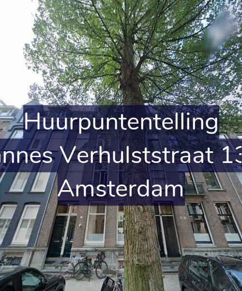 Foto gevel Huurpuntentelling voor Johannes Verhulststraat 135-2, Amsterdam