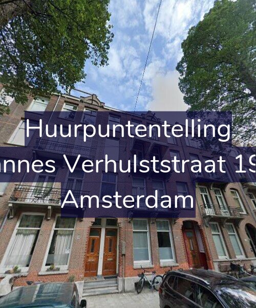 Foto gevel Huurpuntentelling voor Johannes Verhulststraat 190-2, Amsterdam
