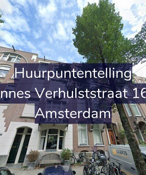 Foto gevel Huurpuntentelling voor Johannes Verhulststraat 162-H, Amsterdam