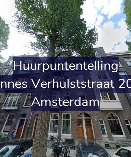 Foto gevel Huurpuntentelling voor Johannes Verhulststraat 201-H, Amsterdam