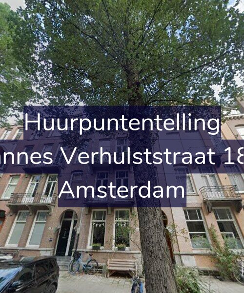 Foto gevel Huurpuntentelling voor Johannes Verhulststraat 186-2, Amsterdam