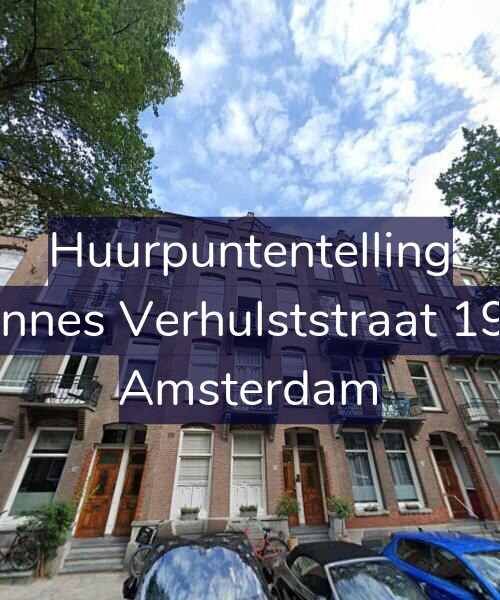 Foto gevel Huurpuntentelling voor Johannes Verhulststraat 198-H, Amsterdam