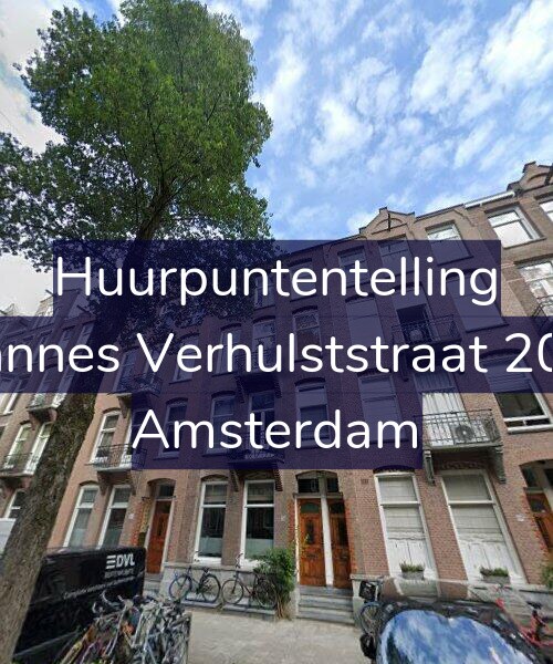Foto gevel Huurpuntentelling voor Johannes Verhulststraat 200-2, Amsterdam