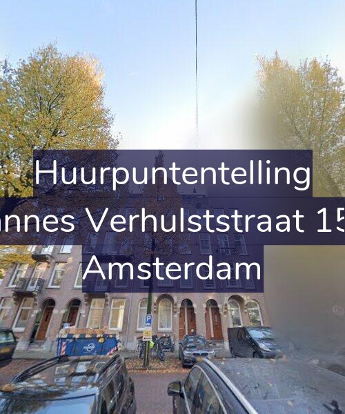 Foto gevel Huurpuntentelling voor Johannes Verhulststraat 155-2, Amsterdam
