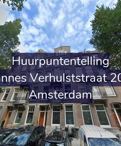 Foto gevel Huurpuntentelling voor Johannes Verhulststraat 206-2, Amsterdam