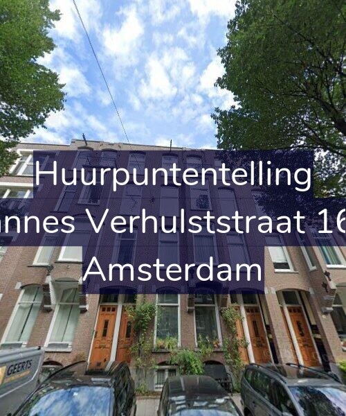 Foto gevel Huurpuntentelling voor Johannes Verhulststraat 160-2, Amsterdam