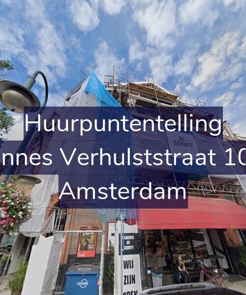 Foto gevel Huurpuntentelling voor Johannes Verhulststraat 108-C, Amsterdam