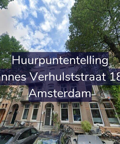 Foto gevel Huurpuntentelling voor Johannes Verhulststraat 180-2, Amsterdam