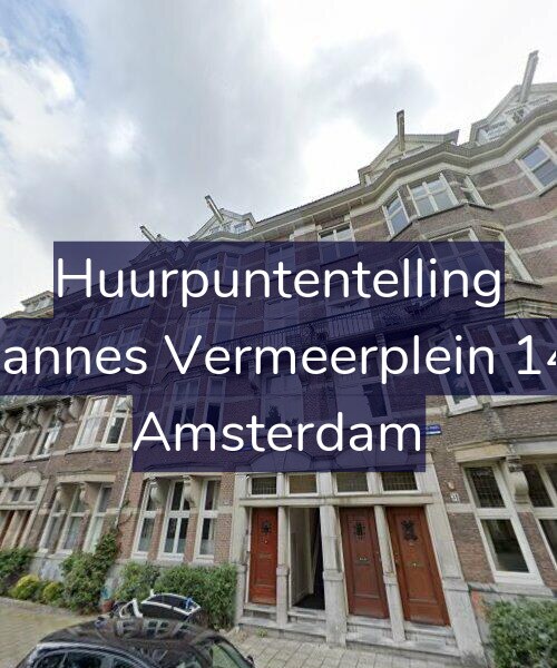 Foto gevel Huurpuntentelling voor Johannes Vermeerplein 14-2, Amsterdam