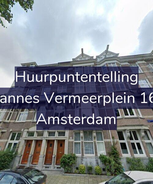 Foto gevel Huurpuntentelling voor Johannes Vermeerplein 16-H, Amsterdam