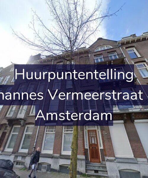 Foto gevel Huurpuntentelling voor Johannes Vermeerstraat 42, Amsterdam