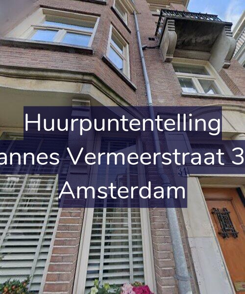 Foto gevel Huurpuntentelling voor Johannes Vermeerstraat 34-2, Amsterdam