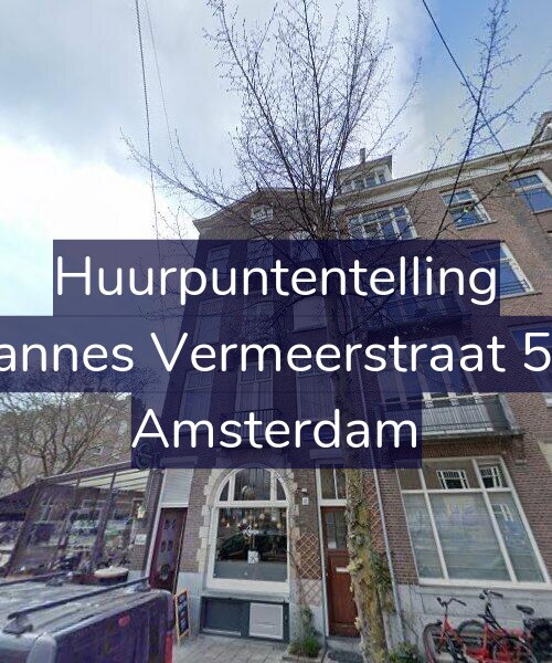 Foto gevel Huurpuntentelling voor Johannes Vermeerstraat 52-2, Amsterdam