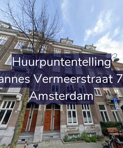 Foto gevel Huurpuntentelling voor Johannes Vermeerstraat 79-2, Amsterdam