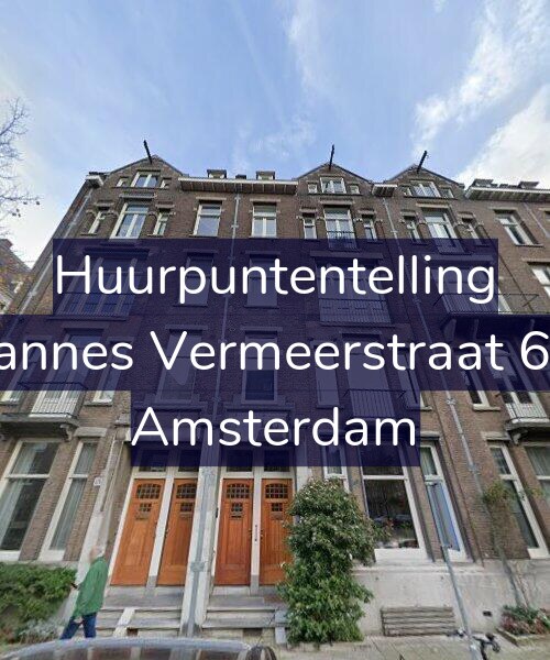 Foto gevel Huurpuntentelling voor Johannes Vermeerstraat 67-2, Amsterdam